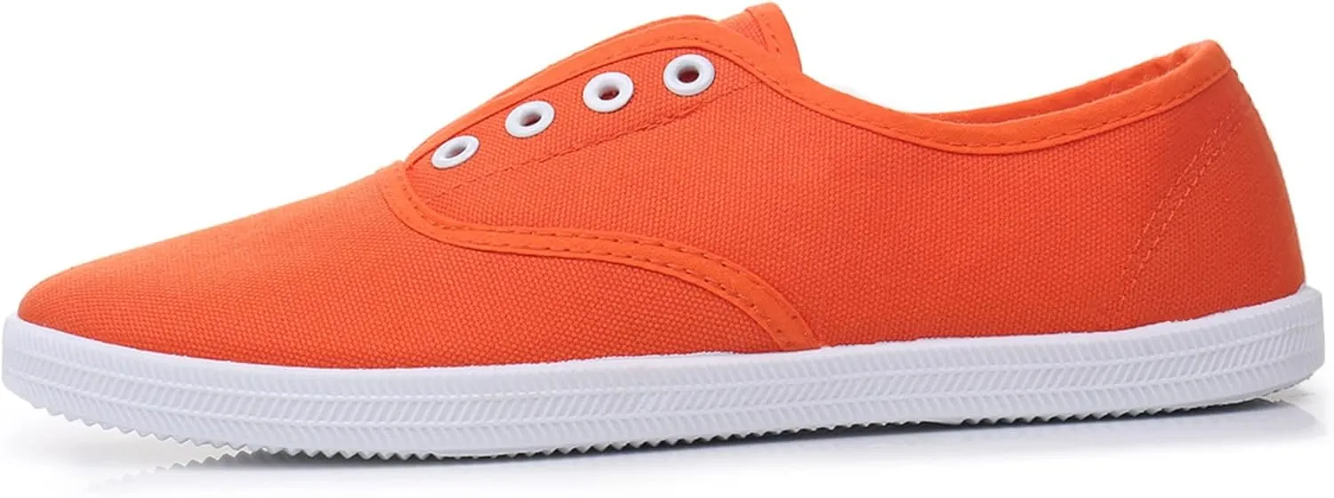 VenusCelia Women's Blaze Canvas Slip-On Sneaker