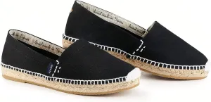 VISCATA Begur Canvas Slip On Espadrilles Handmade 2 ½” Heel Men's Espadrilles with Breathable Cotton Canvas and 100% Natural Jute Insole for All Casual Occasions