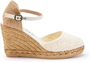 VISCATA Satuna Women's Sandals Espadrille Canvas Buckle Wedges