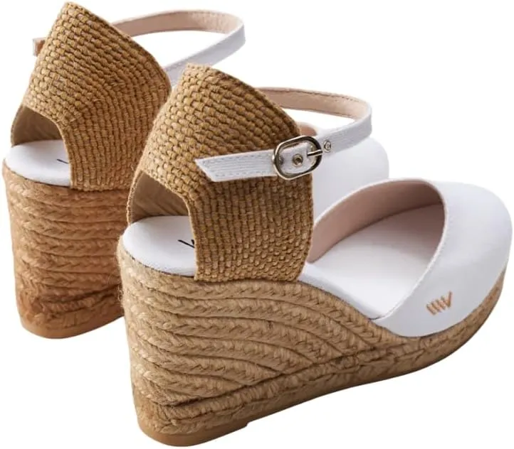 VISCATA Satuna Women's Sandals Espadrille Canvas Buckle Wedges