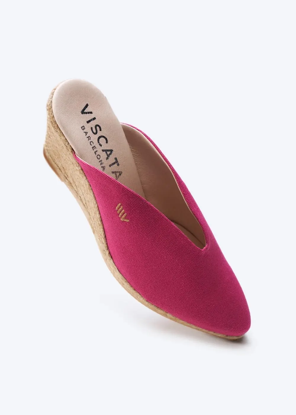 VISCATA Truja Women's Mule Espadrille Canvas Slip On