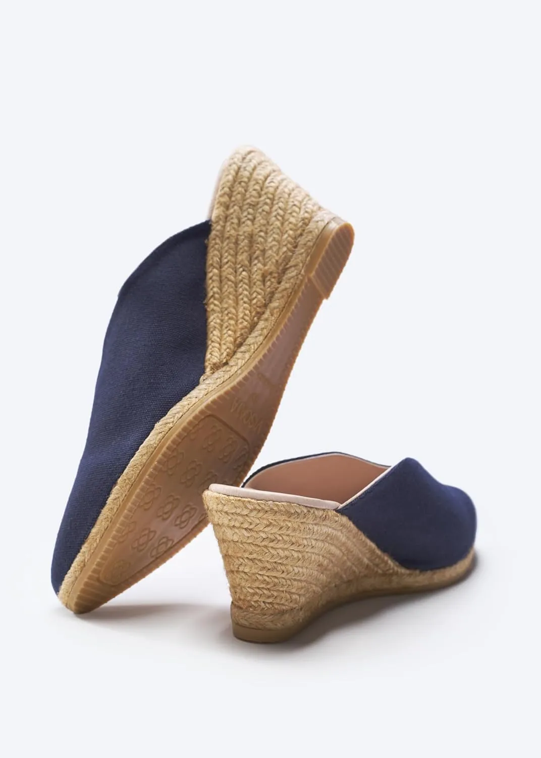 VISCATA Truja Women's Mule Espadrille Canvas Slip On