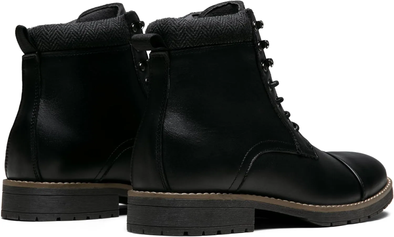 Vostey Mens Boots Motorcycle Casual Boots for Men Zipper Fashion Chukka Boots Mens