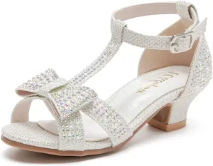 Walofou Toddler Little Kid Big Kid Sandals for Girls