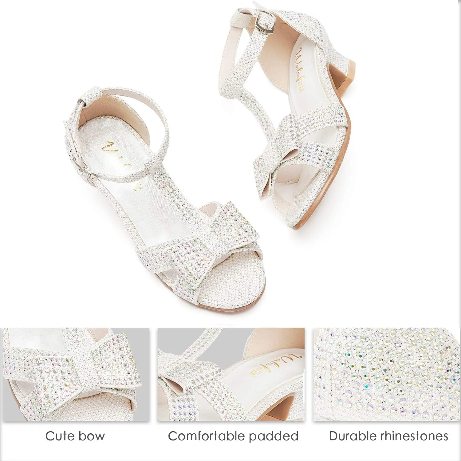 Walofou Toddler Little Kid Big Kid Sandals for Girls