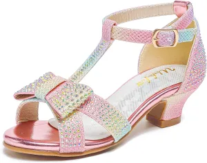 Walofou Toddler Little Kid Big Kid Sandals for Girls