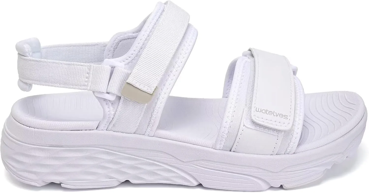 WateLves Womens-Sport-Sandals Outdoor Hiking Sandals with-Arch-Support Comfortable Webbing-Water-Athletic Beach-Sandals for Travel-Walking-Trekking-Camping