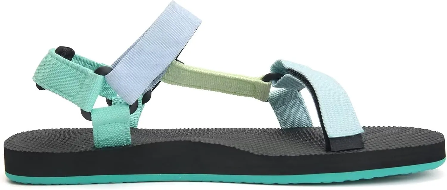 WateLves Womens-Sport-Sandals Outdoor Hiking Sandals with-Arch-Support Comfortable Webbing-Water-Athletic Beach-Sandals for Travel-Walking-Trekking-Camping