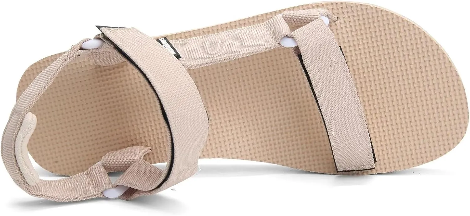 WateLves Womens-Sport-Sandals Outdoor Hiking Sandals with-Arch-Support Comfortable Webbing-Water-Athletic Beach-Sandals for Travel-Walking-Trekking-Camping