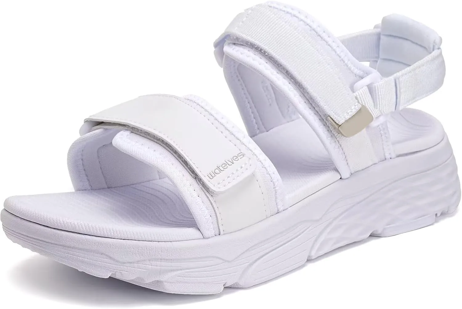 WateLves Womens-Sport-Sandals Outdoor Hiking Sandals with-Arch-Support Comfortable Webbing-Water-Athletic Beach-Sandals for Travel-Walking-Trekking-Camping