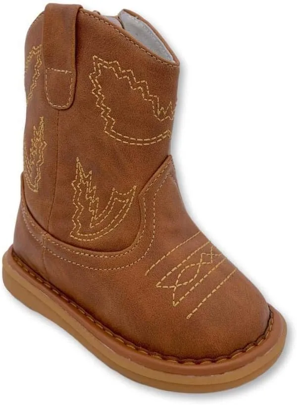 Wee Squeak Toddler Squeaky Boots with Removable Squeaker in Fun Styles & Colors for Boys and Girls