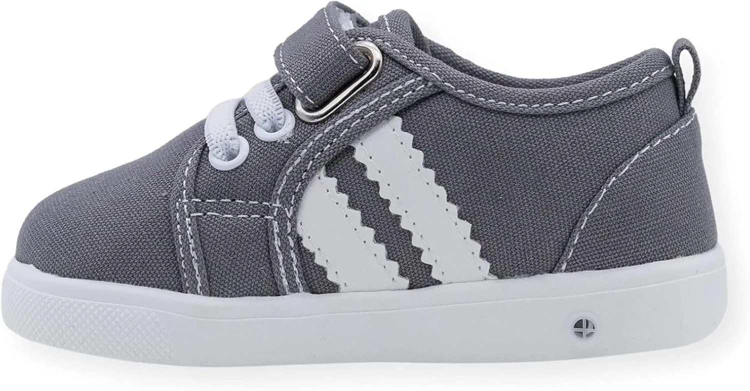 Wee Squeak Toddler Squeaky Tennis Shoes with Removable Squeaker in Fun Styles & Colors for Boys and Girls