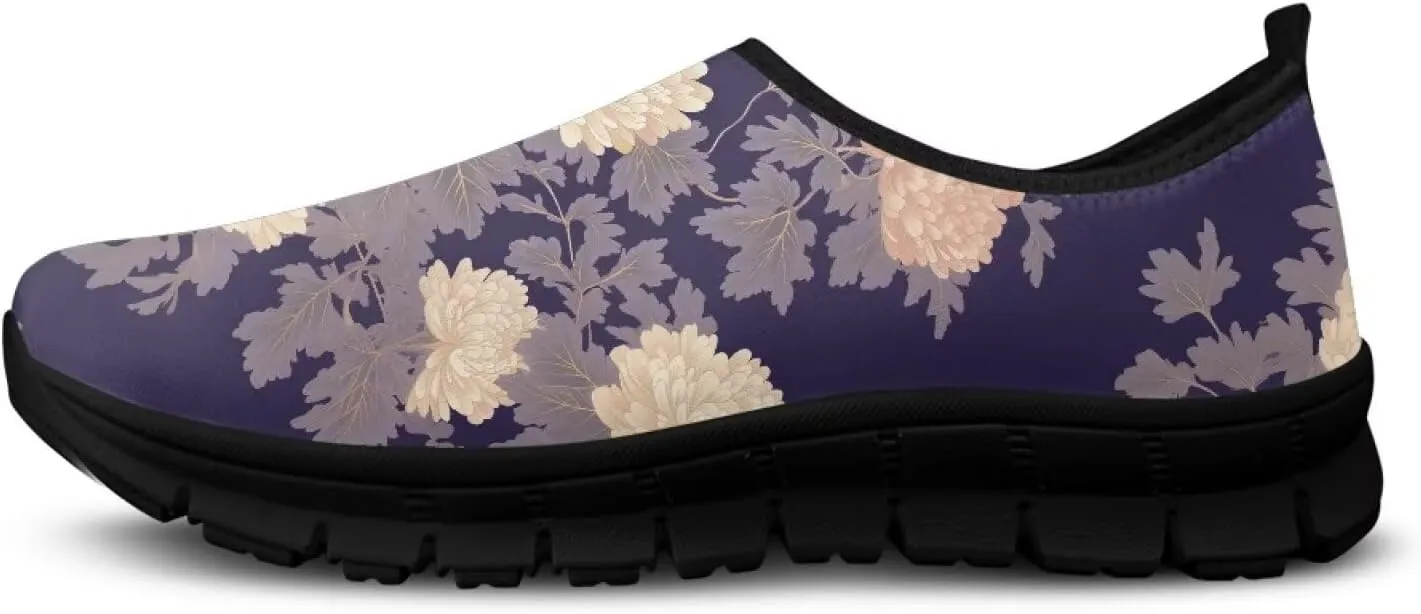 Women Slip On Casual Walking Shoe Low Top Non Slip Ladies Loafers Comfortable Lightweight Sports Sneaker US5.5-11.5