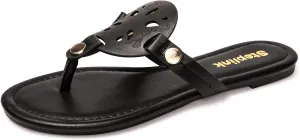 Women's Flat Sandals Slip On Slide Sandals Flip Flop Thong Sandals Casual Summer Sandals Dresy Sandals