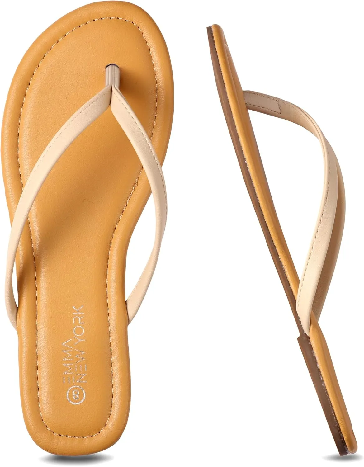 Womens Flip Flops Lightweight Comfortable Summer Essentials Sandals For Women Beach Vacation Casual Walking Cushion Sandals Comfortable Thong Flat Slip On Flip flops