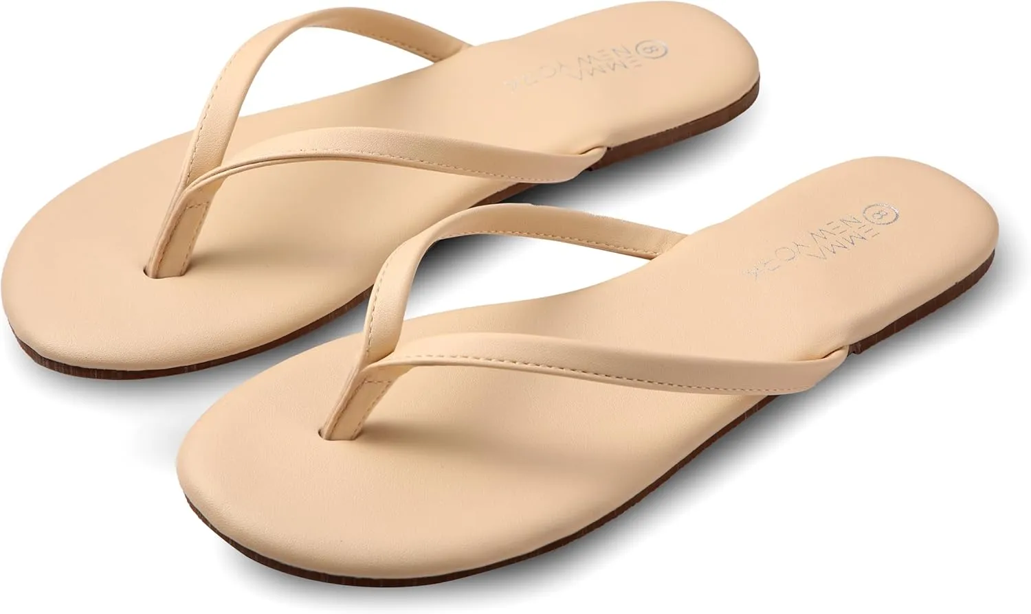 Womens Flip Flops Lightweight Comfortable Summer Essentials Sandals For Women Beach Vacation Casual Walking Cushion Sandals Comfortable Thong Flat Slip On Flip flops