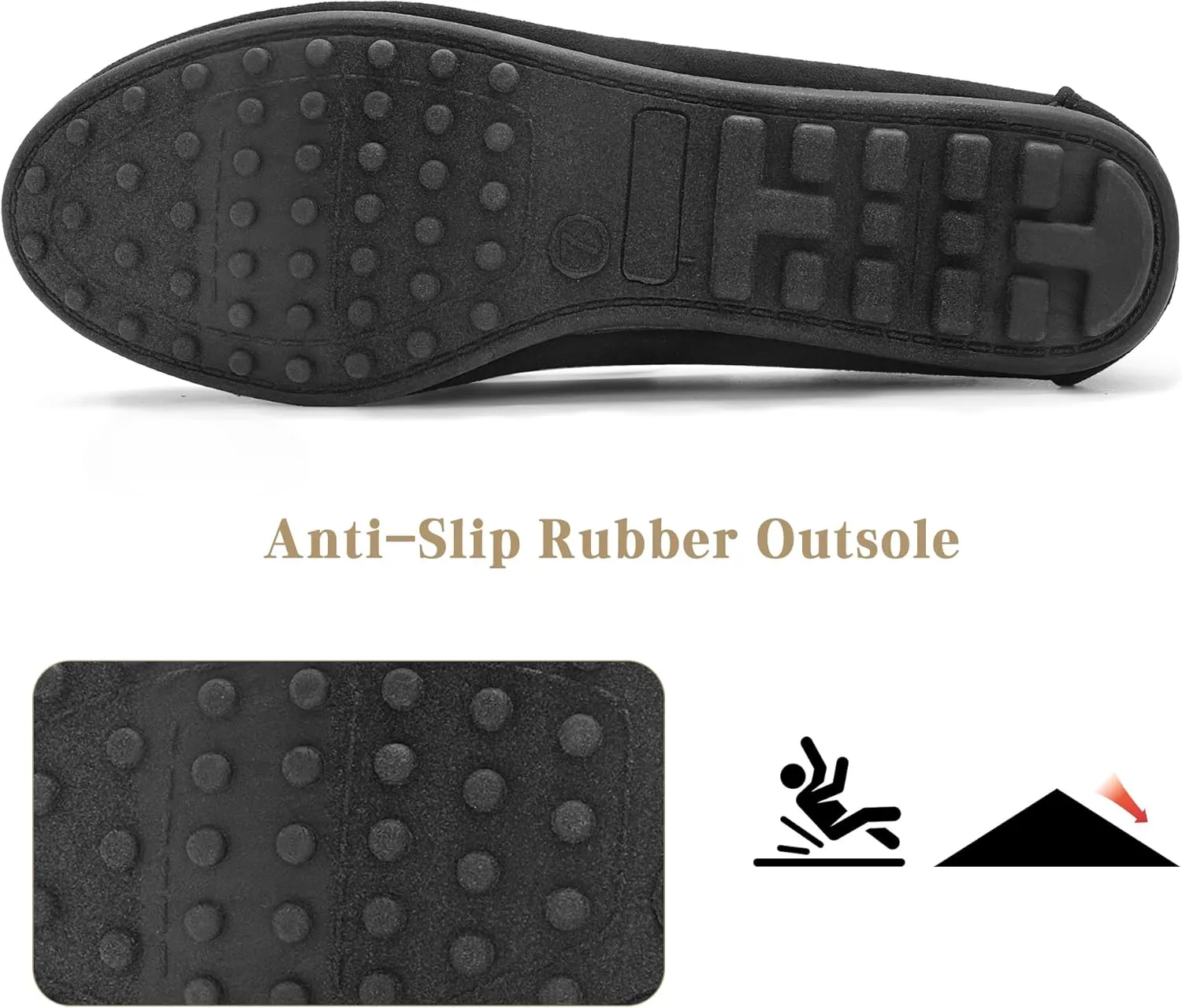 Women's Loafers Slip Ons Shoes with Bowknot Driving Flats Casual Comfort Walking Penny Loafers for Women