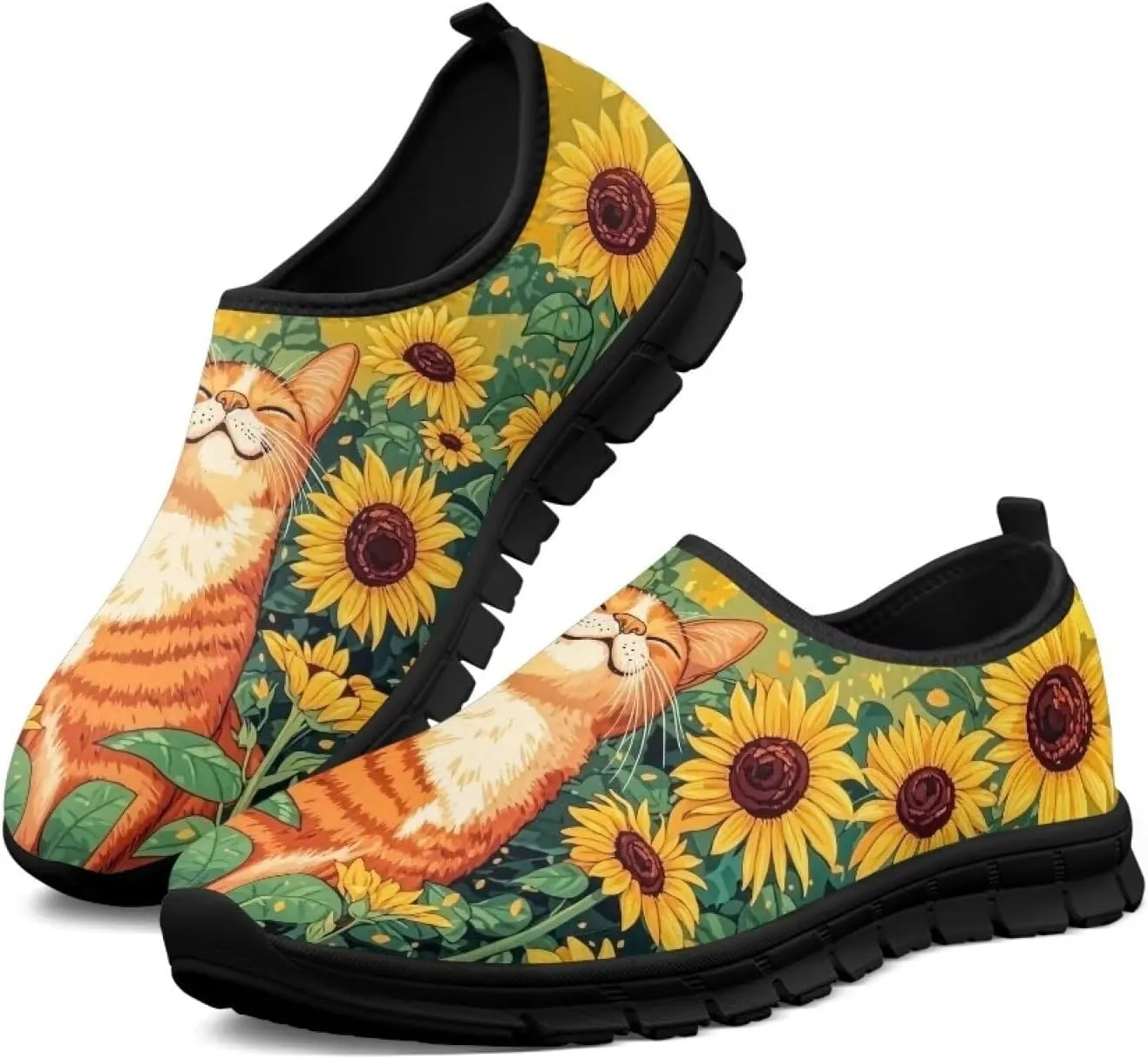 Women's Slip On Casual Loafers Comfort Non Slip Walking Running Sneakers Lightweight Sports Shoes for Outdoor Travel US 5.5-11.5