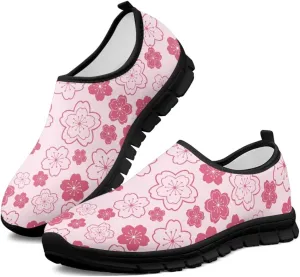 Women's Slip on Sneakers Casual Shoes Loafers Non Slip Breathable Comfortable Walking Sneakers Gifts for Women Girls Black Sole Size 5.5-11.5