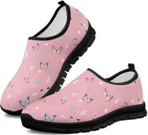 Women's Slip on Sneakers Casual Shoes Loafers Non Slip Breathable Comfortable Walking Sneakers Gifts for Women Girls Black Sole Size 5.5-11.5