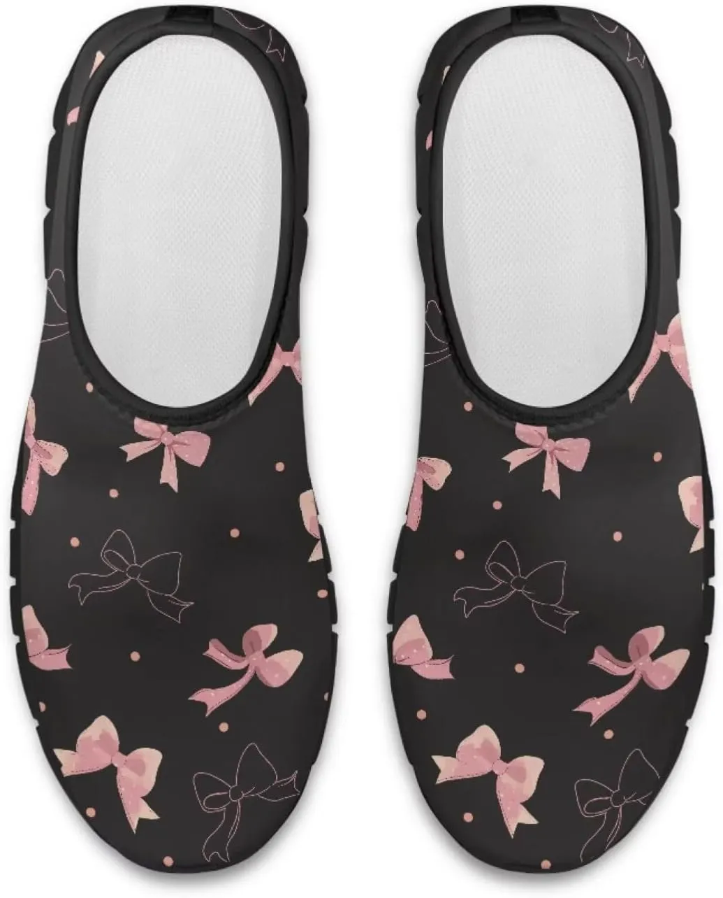 Women's Slip on Sneakers Casual Shoes Loafers Non Slip Breathable Comfortable Walking Sneakers Gifts for Women Girls Black Sole Size 5.5-11.5