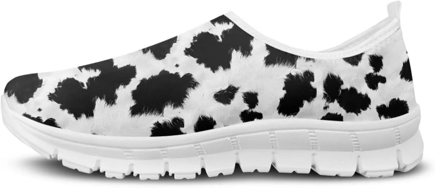 Women's Slip on Sneakers Casual Shoes Loafers Non Slip Breathable Comfortable Walking Sneakers Gifts for Women Girls White Sole Size 5.5-11.5