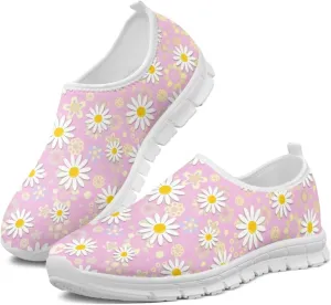 Women's Slip on Sneakers Casual Shoes Loafers Non Slip Breathable Comfortable Walking Sneakers Gifts for Women Girls White Sole Size 5.5-11.5