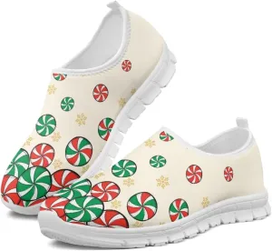 Women's Slip on Sneakers Casual Shoes Loafers Non Slip Breathable Comfortable Walking Sneakers Gifts for Women Girls White Sole Size 5.5-11.5