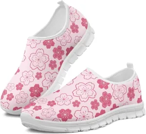 Women's Slip on Sneakers Casual Shoes Loafers Non Slip Breathable Comfortable Walking Sneakers Gifts for Women Girls White Sole Size 5.5-11.5