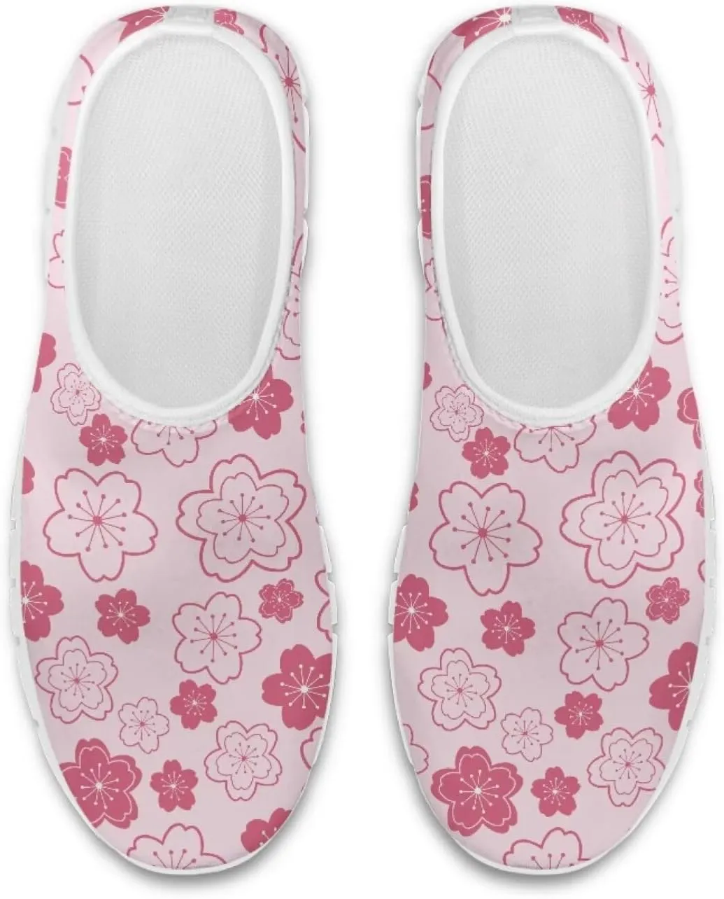 Women's Slip on Sneakers Casual Shoes Loafers Non Slip Breathable Comfortable Walking Sneakers Gifts for Women Girls White Sole Size 5.5-11.5
