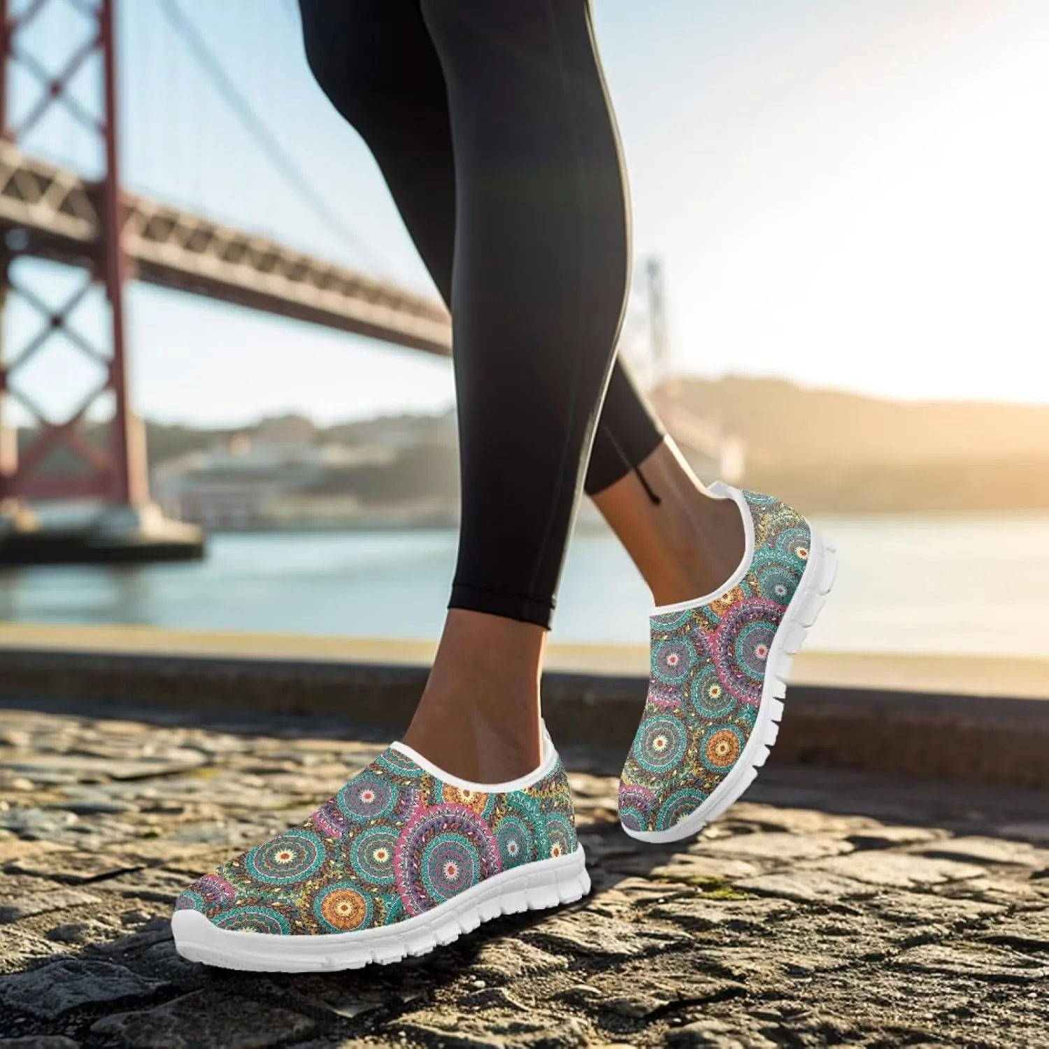 Women's Slip on Sneakers Casual Shoes Loafers Non Slip Breathable Comfortable Walking Sneakers Gifts for Women Girls White Sole Size 5.5-11.5