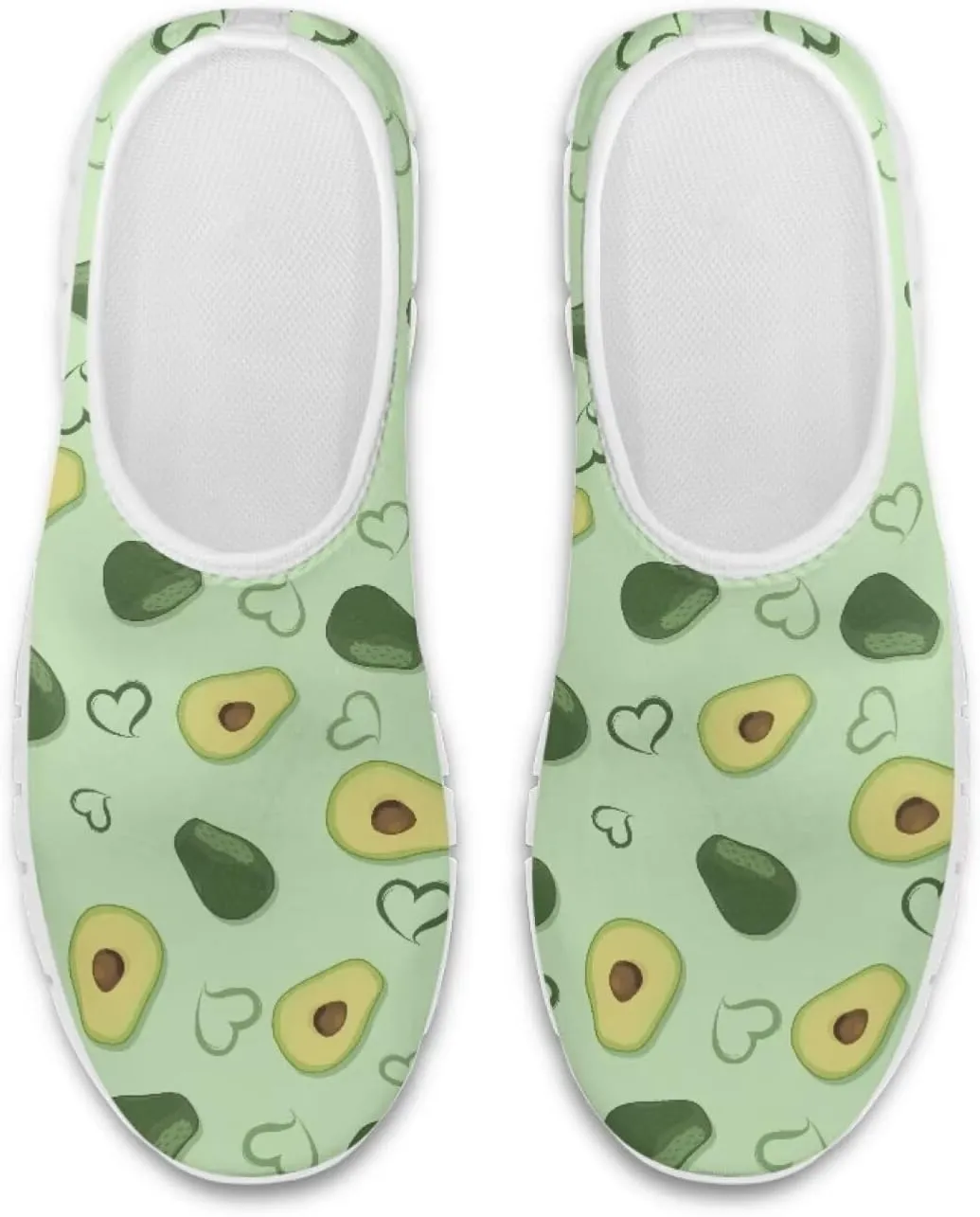 Women's Slip on Sneakers Casual Shoes Loafers Non Slip Breathable Comfortable Walking Sneakers Gifts for Women Girls White Sole Size 5.5-11.5