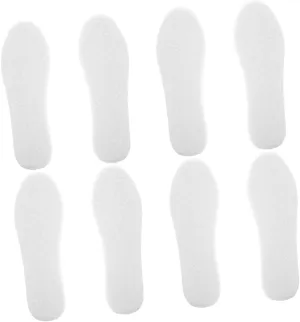Wool Insoles for Women's Flats Warm Breathable Comfortable Shoe Inserts for Winter Boots Casual Shoes Work Boots